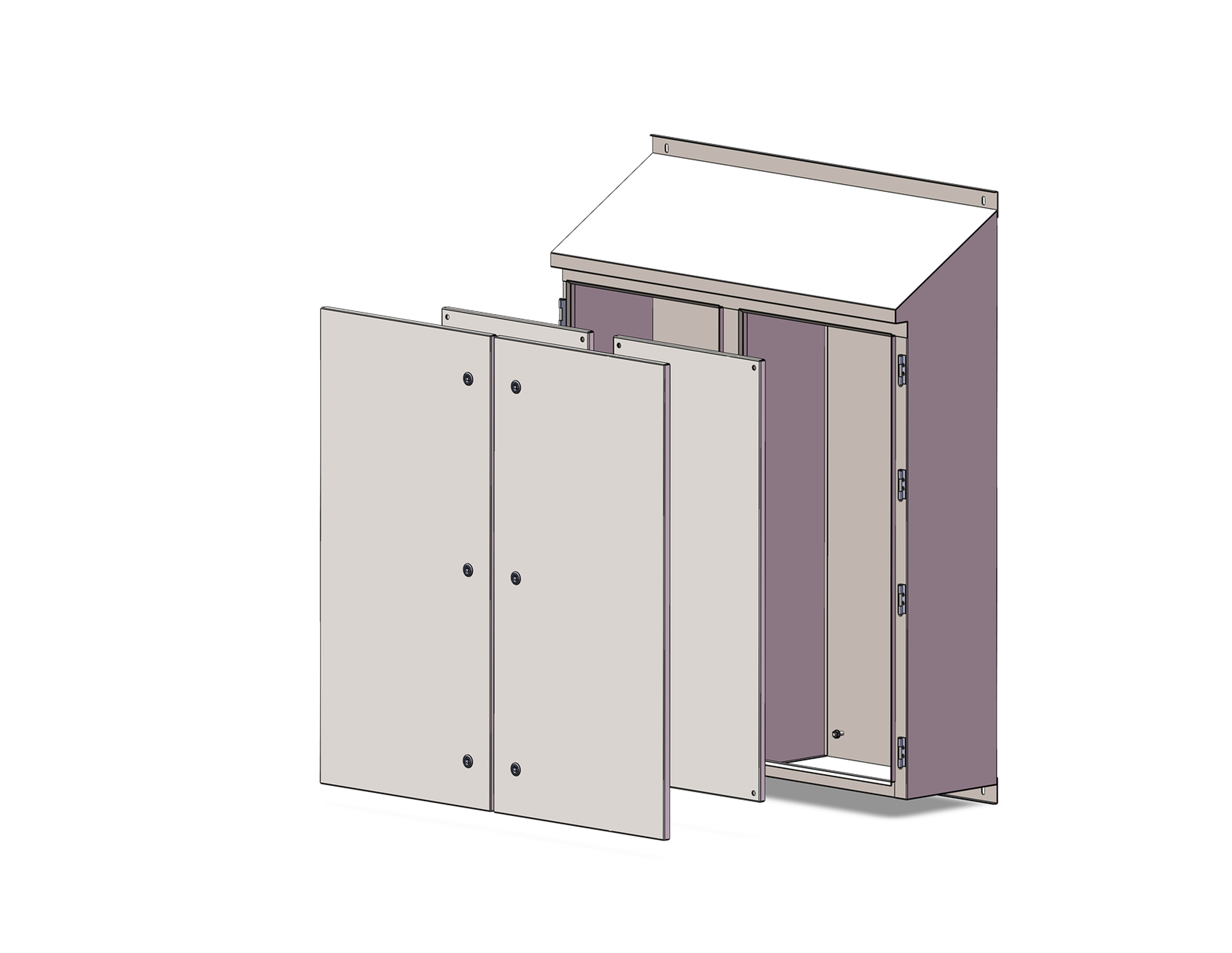 Carbon Steel Wall Mounted Electrical Box Carbon Steel Wall Mounted Electrical Box