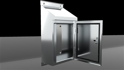 Stainless Steel Wall Mounting Enclosure, Sun Protection, Use in Desrt, MBSX IP66