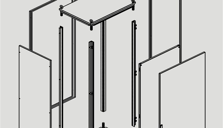 Floor Standing Electrical Cabinet